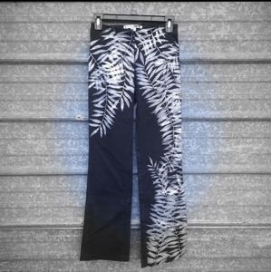 VINTAGE Hawaiian Grass Print Necessary Objects Pants